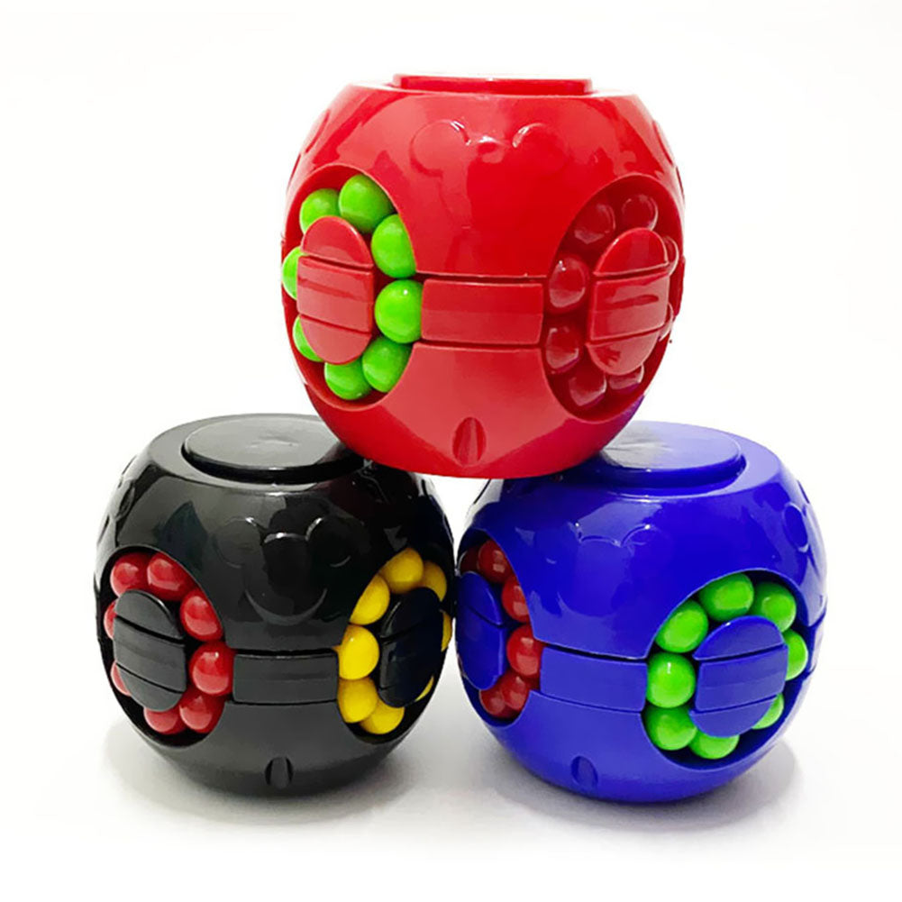 Cubo Magic Bean -  Quebra Cabeça Giratório Briquedo Antiestresse