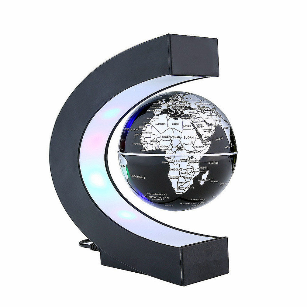 Luminária Globo Terrestre por Levitação Magnética