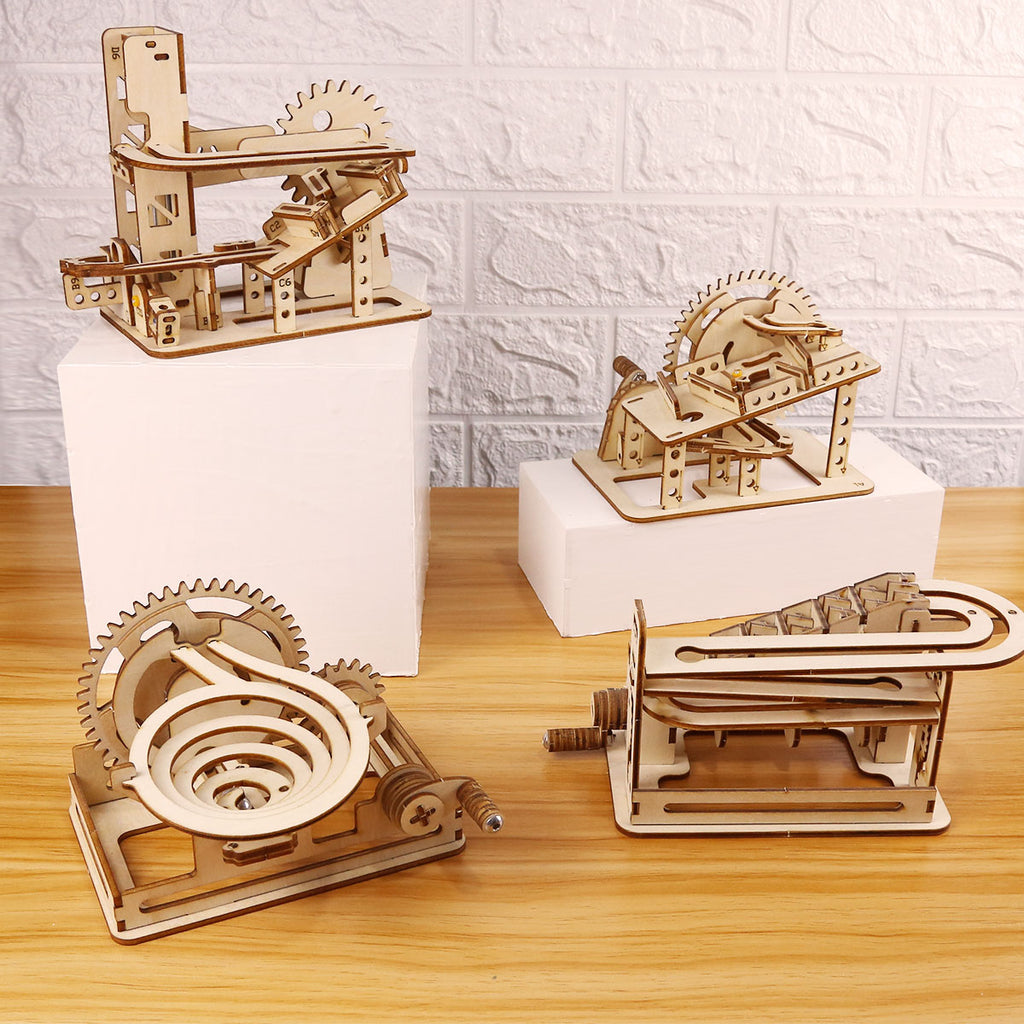 Quebra Cabeça Dinâmico 3D - Máquinas Mecânicas (4 modelos)