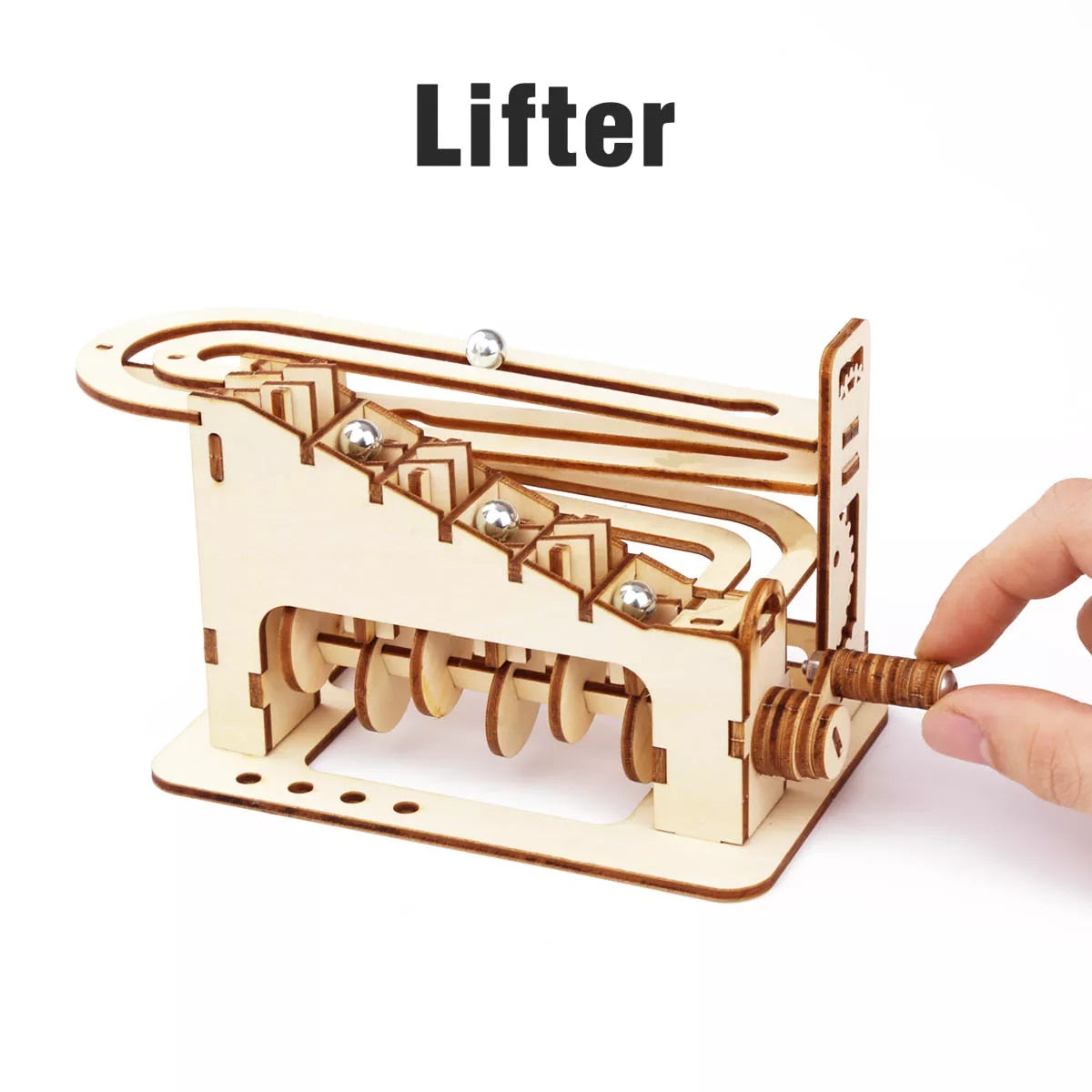 Quebra Cabeça Dinâmico 3D - Máquinas Mecânicas (4 modelos)