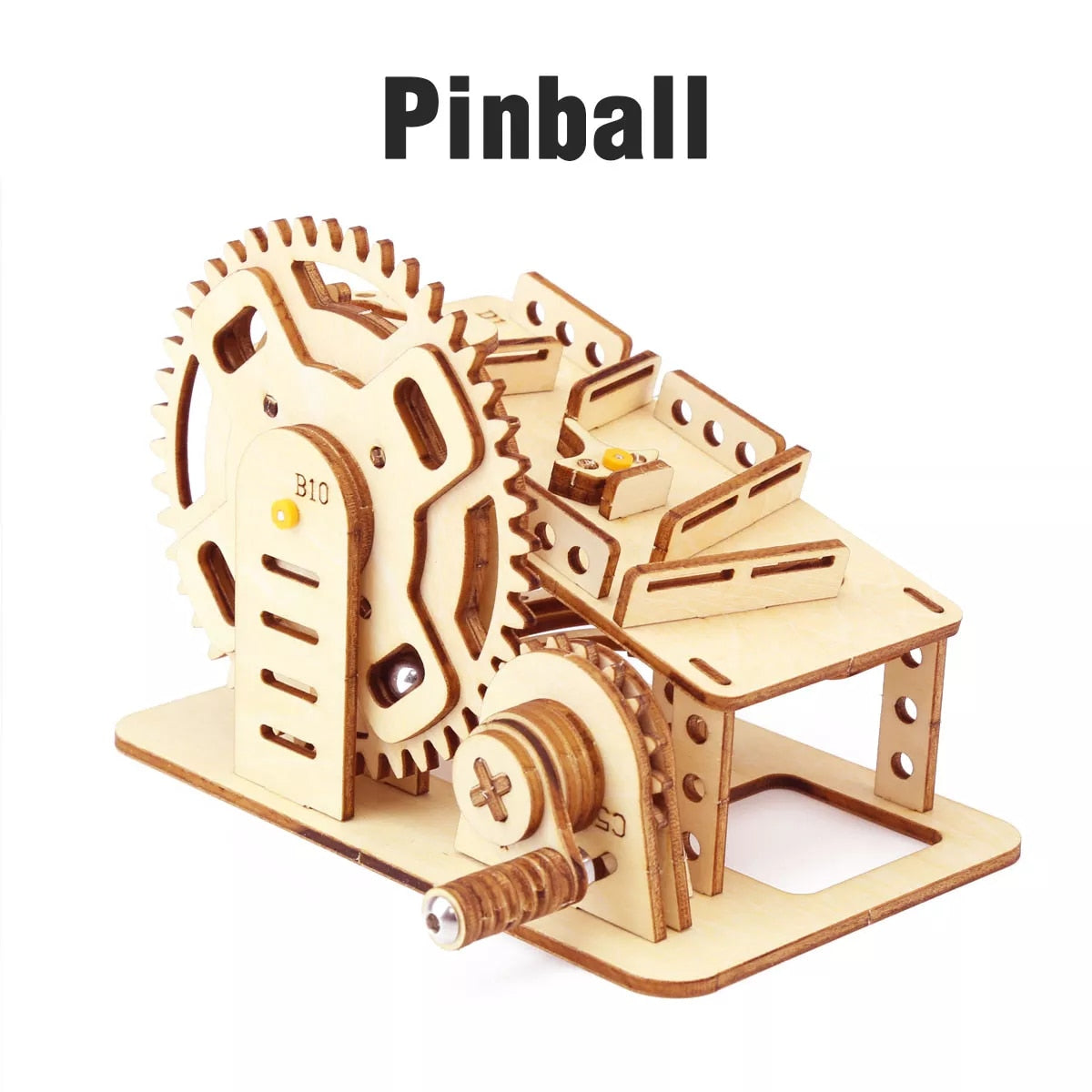 Quebra Cabeça Dinâmico 3D - Máquinas Mecânicas (4 modelos)