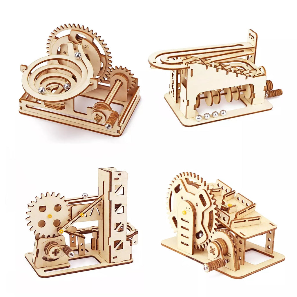 Quebra Cabeça Dinâmico 3D - Máquinas Mecânicas (4 modelos)