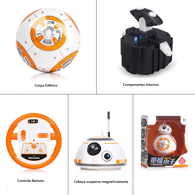 BB8 - Robô de Controle Remoto - Star Wars