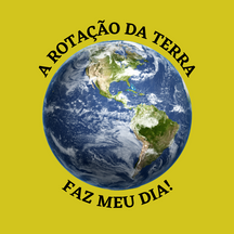 Camiseta Rotação da Terra