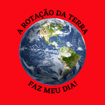 Camiseta Rotação da Terra