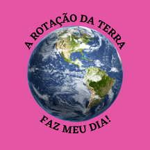 Camiseta Rotação da Terra