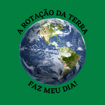Camiseta Rotação da Terra